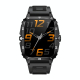 Montre Connectée Résistante HD 1.96 Pouces Bluetooth Appels Moniteur Sommeil Oxymètre Étanche Or Noir - www.yonis-shop.com