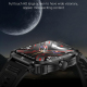 Montre Connectée Résistante HD 1.96 Pouces Bluetooth Appels Moniteur Sommeil Oxymètre Étanche Or Noir - www.yonis-shop.com