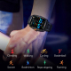 Montre Connectée Résistante HD 1.96 Pouces Bluetooth Appels Moniteur Sommeil Oxymètre Étanche Or Noir - www.yonis-shop.com