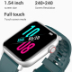 Montre Connectée Sport SE02Suivi Santé Complet et Écran HD Tactile Étanche IP68 avec Moniteur Cardiaque et Sommeil - www.yoni...