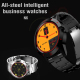 Montre Connectée Intelligente 1.3 Pouces TFT Bluetooth Support Moniteur de Fréquence Cardiaque Podomètre et Rappel de Sédenta...