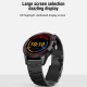 Montre Connectée Intelligente 1.3 Pouces TFT Bluetooth Support Moniteur de Fréquence Cardiaque Podomètre et Rappel de Sédenta...