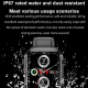 Montre Connectée Étanche IP67 Écran IPS 1.91 Pouces Rouge Avec Surveillance Température Corporelle et ECG - www.yonis-shop.com
