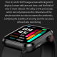 Montre Connectée Étanche IP67 Écran IPS 1.91 Pouces Rouge Avec Surveillance Température Corporelle et ECG - www.yonis-shop.com