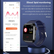 Montre Connectée Étanche IP67 Écran IPS 1.91 Pouces Rouge Avec Surveillance Température Corporelle et ECG - www.yonis-shop.com