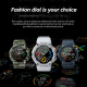 Montre Connectée Sportive Bluetooth Appels Et Suivi Fitness Écran TFT 1.28 Pouces Contrôle Musique Modes Multisport Compatibi...