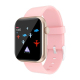 Montre Connectée Étanche Rose Suivi Santé Pedomètre Sommeil Fréquence Cardiaque Oxymétrie Tension Musique Multilingue - www.y...