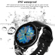 Montre Connectée Étanche IPS 1.28 Pouces Supporte Surveillance Fréquence Cardiaque et Tension Artérielle Santé et Sport Multi...