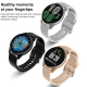 Montre Connectée Étanche IPS 1.28 Pouces Supporte Surveillance Fréquence Cardiaque et Tension Artérielle Santé et Sport Multi...