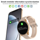 Montre Connectée Étanche IPS 1.28 Pouces Supporte Surveillance Fréquence Cardiaque et Tension Artérielle Santé et Sport Multi...