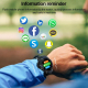 Montre Connectée Sportive Étanche IP68 Avec Surveillance Cardiaque Et Pression Artérielle Écran TFT 1.28 Pouces Contrôle Musi...