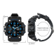 Montre Connectée Sportive Étanche IP68 Avec Surveillance Cardiaque Et Pression Artérielle Écran TFT 1.28 Pouces Contrôle Musi...