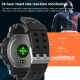 Montre Connectée Sportive Étanche IP68 Avec Surveillance Cardiaque Et Pression Artérielle Écran TFT 1.28 Pouces Contrôle Musi...