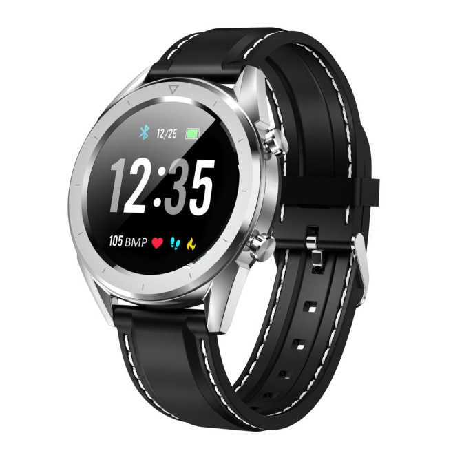 Montre Connectée Étanche IP68 1.54 Pouces Bluetooth 4.2 Contrôle Musique Rappel Appel Moniteur Pression Artérielle Paiement I...