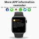 Montre Connectée 1.4 Pouces TFT Étanche Avec Moniteur De Sommeil Tension Artérielle Et Fréquence Cardiaque Compatible Android...