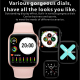 Montre Connectée 1.4 Pouces TFT Étanche Avec Moniteur De Sommeil Tension Artérielle Et Fréquence Cardiaque Compatible Android...
