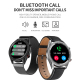 Montre Connectée Étanche IP67 avec Écran IPS 1.28 Pouces Moniteur de Sommeil et Fréquence Cardiaque Appels Bluetooth Bracelet...