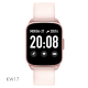 Montre Connectée Étanche IP68 Avec Moniteur De Sommeil Fréquence Cardiaque Et Pression Artérielle Écran TFT 1.3 Pouces Compat...