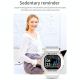Montre Connectée Étanche IP68 Avec Musique Bluetooth Suivi Sommeil Et Fréquence Cardiaque Écran Coloré TFT 1.14 Pouces - www....