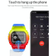 Montre Connectée Étanche IP68 Avec Musique Bluetooth Suivi Sommeil Et Fréquence Cardiaque Écran Coloré TFT 1.14 Pouces - www....
