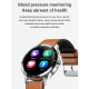 Montre Connectée IP67 Étanche 1.3 Pouces Suivi Santé Cardio Sommeil Oxygène Silicone - www.yonis-shop.com