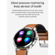 Montre Connectée IP67 Étanche 1.3 Pouces Suivi Santé Cardio Sommeil Oxygène Silicone - www.yonis-shop.com
