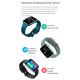 Montre Connectée Étanche IP67 Écran Tactile 1.69 Pouces Suivi Santé et Sommeil Compatible iOS et Android - www.yonis-shop.com