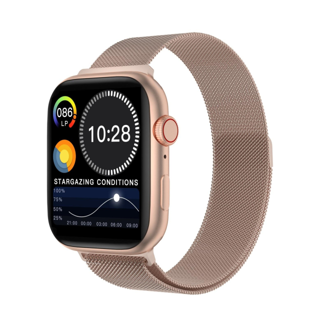 Montre Connectée Étanche IPX7 Avec Écran Couleur 1.75 Pouces Bluetooth Réponse Appels Moniteur Sommeil Fréquence Cardiaque Br...