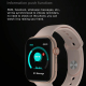 Montre Connectée Étanche IPX7 Avec Écran Couleur 1.75 Pouces Bluetooth Réponse Appels Moniteur Sommeil Fréquence Cardiaque Br...
