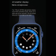 Montre Connectée Étanche IPX7 Avec Écran Couleur 1.75 Pouces Bluetooth Réponse Appels Moniteur Sommeil Fréquence Cardiaque Br...