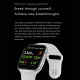 Montre Connectée Étanche IPX7 Avec Écran Couleur 1.75 Pouces Bluetooth Réponse Appels Moniteur Sommeil Fréquence Cardiaque Br...