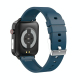 Montre Connectée IP68 Étanche Écran TFT 1.7 Pouces Avec Surveillance Oxygène Sanguin Température Corporelle Diagnostic Médica...