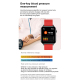 Montre Connectée IP68 Étanche Écran TFT 1.7 Pouces Avec Surveillance Oxygène Sanguin Température Corporelle Diagnostic Médica...