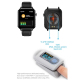 Montre Connectée IP68 Étanche Écran TFT 1.7 Pouces Avec Surveillance Oxygène Sanguin Température Corporelle Diagnostic Médica...