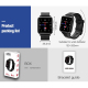Montre Connectée Étanche IP67 Écran Tactile TFT 1.54 Pouces Contrôle Santé et Musique Rappel Cycle Menstruel Vert Compatible ...
