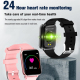 Montre Connectée Étanche IP67 avec Écran TFT 1.69 Pouces Surveillance Santé et Appels - www.yonis-shop.com