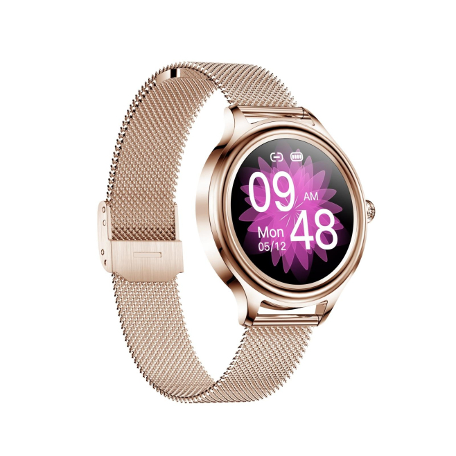 Montre Connectée Femme Étanche IP68 avec Suivi de Santé et Cycle Menstruel Écran HD Bluetooth 5.0 - www.yonis-shop.com