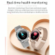 Montre Connectée Femme Étanche IP68 avec Suivi de Santé et Cycle Menstruel Écran HD Bluetooth 5.0 - www.yonis-shop.com