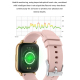 Montre Connectée 1.65 Pouces TFT Suivi Pression Artérielle Sommeil Autonomie 30 Jours Étanche IP68 Compatible Android IOS - w...
