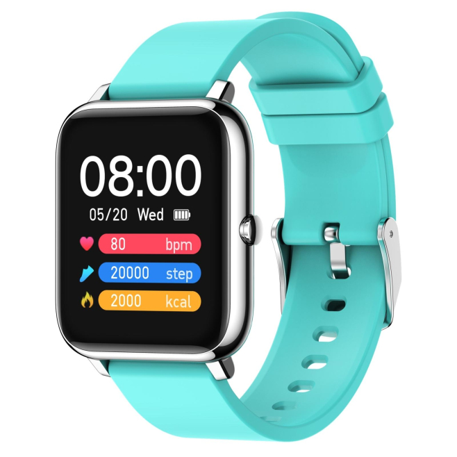 Montre Connectée IPS 1.4 Pouces Avec Suivi De La Pression Artérielle Et Du Sommeil Contrôle Musique Et Caméra Compatible Andr...
