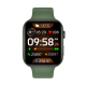 Montre Connectée 1.75 Pouces TFT Surveillance Pression Artérielle et Sommeil Blanc Charge Sans Fil Compatibilité iOS Android ...