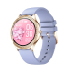 Montre Connectée Or Violet 1.32 Pouces IPS Étanche IP68 avec Suivi Sommeil et Oxygène Sanguin Compatibilité IOS et Android - ...