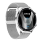 Montre Connectée Femme Élégante Or avec Bracelet Acier Appels Bluetooth et Suivi Santé IP67 Étanche Écran Tactile IPS - www.y...