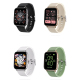 Montre Connectée Santé Écran Carré 1.7 Pouces Surveillance Fréquence Cardiaque et Oxygène Sanguin Compatible Android et IOS B...