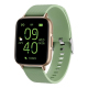 Montre Connectée Santé Écran Carré 1.7 Pouces Surveillance Fréquence Cardiaque et Oxygène Sanguin Compatible Android et IOS B...