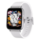 Montre Connectée Santé Écran Carré 1.7 Pouces Surveillance Fréquence Cardiaque et Oxygène Sanguin Compatible Android et IOS B...