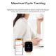 Montre Connectée Santé Écran Carré 1.7 Pouces Surveillance Fréquence Cardiaque et Oxygène Sanguin Compatible Android et IOS B...