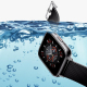 Montre Connectée Santé Écran Carré 1.7 Pouces Surveillance Fréquence Cardiaque et Oxygène Sanguin Compatible Android et IOS B...