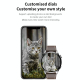 Montre Connectée Multifonction Appels BT Suivi Santé Étanche Cuir Noir - www.yonis-shop.com