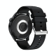 Montre Connectée Multifonction Appels BT Suivi Santé Étanche Cuir Noir - www.yonis-shop.com